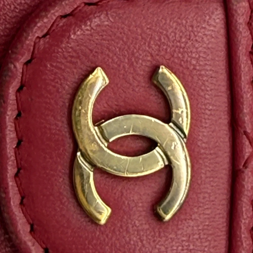 CHANEL Matelasse Classic Small Flap Wallet Tri-fold Pink - Picture 2 of 15